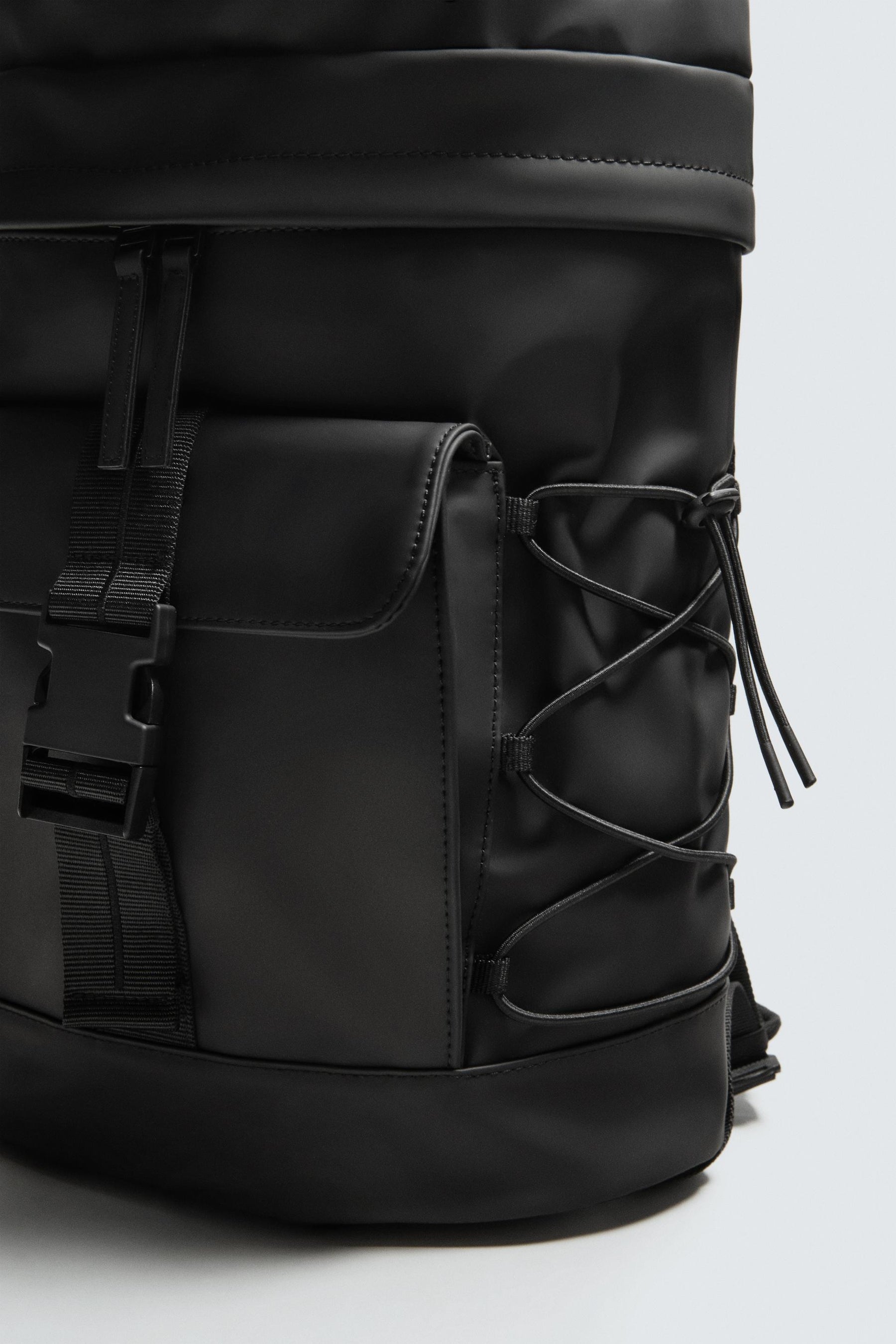 RUBBERISED BACKPACK