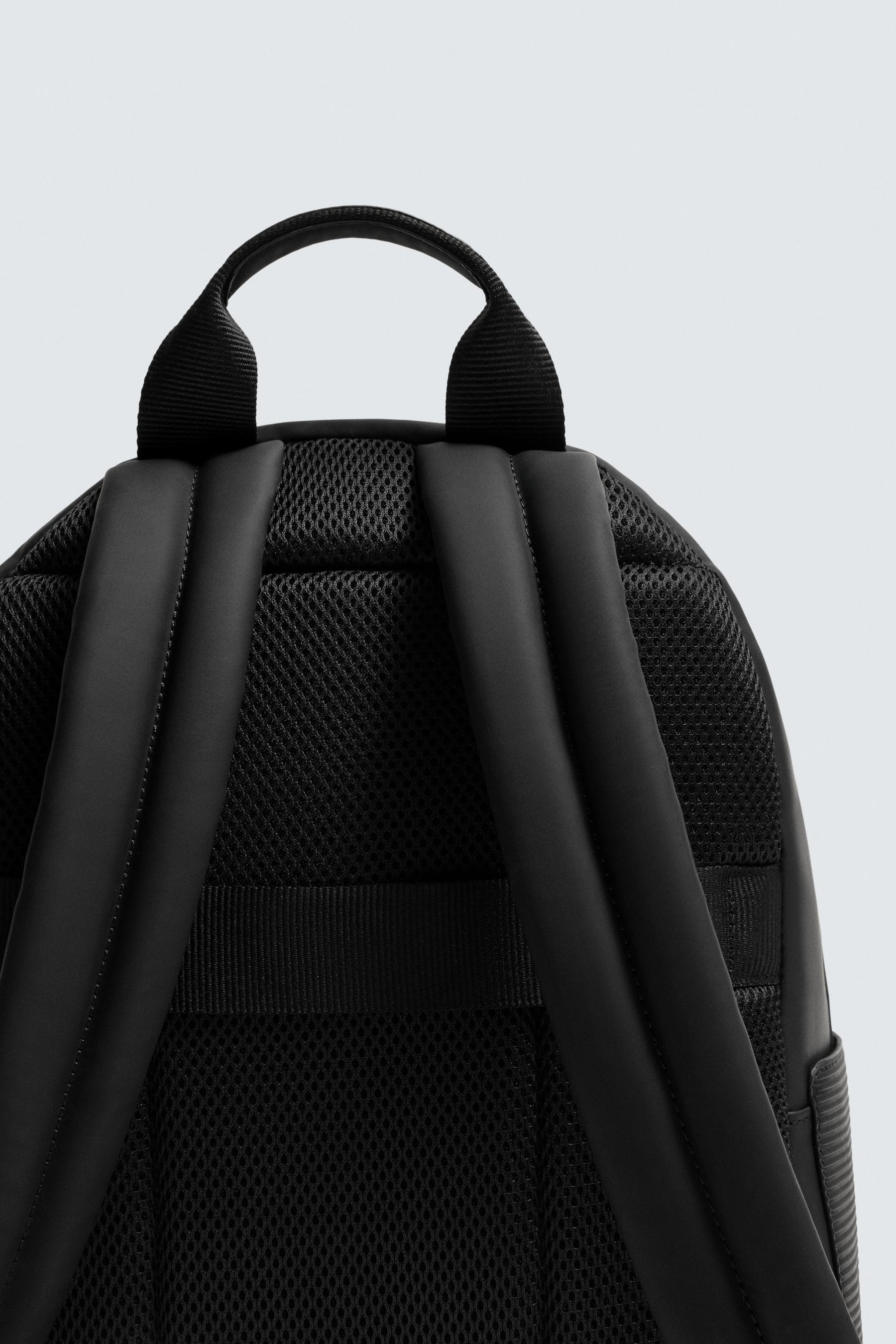 RUBBERISED BACKPACK