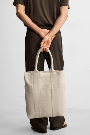 WOVEN SHOPPER BAG