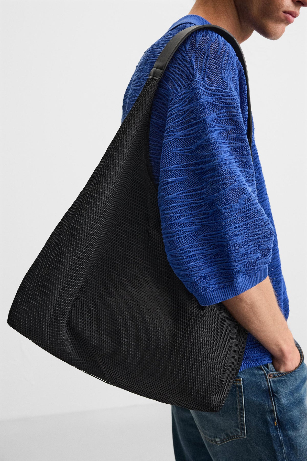 MESH SHOPPER BAG