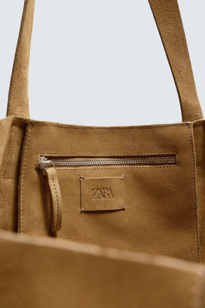 LEATHER TOTE BAG