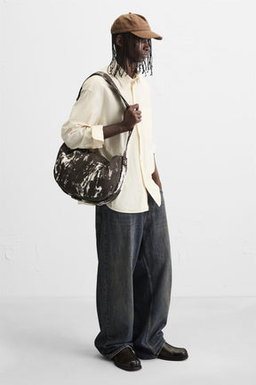 PRINTED FABRIC BAG - Image 1