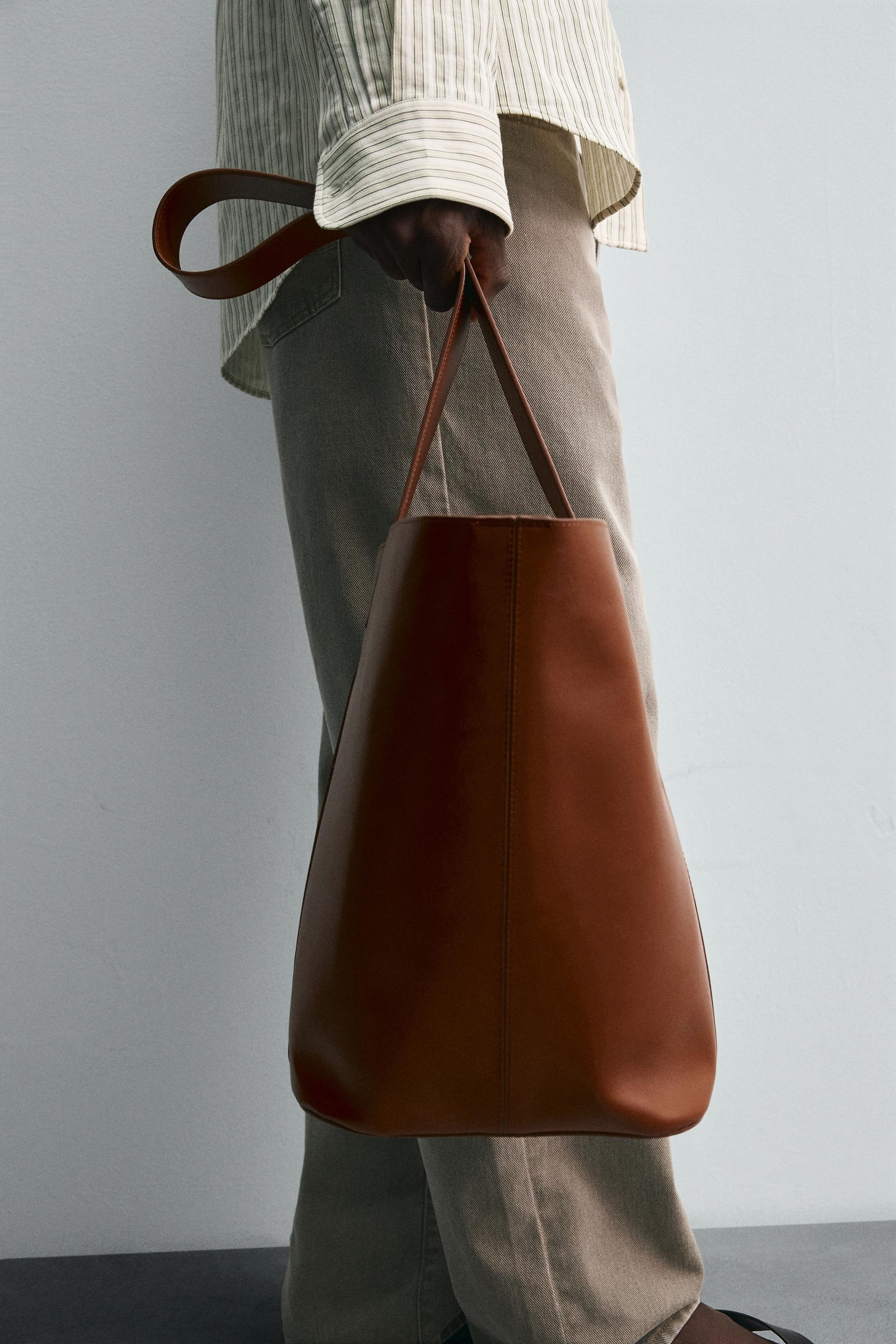 LIMITED EDITION LEATHER SHOPPER BAG