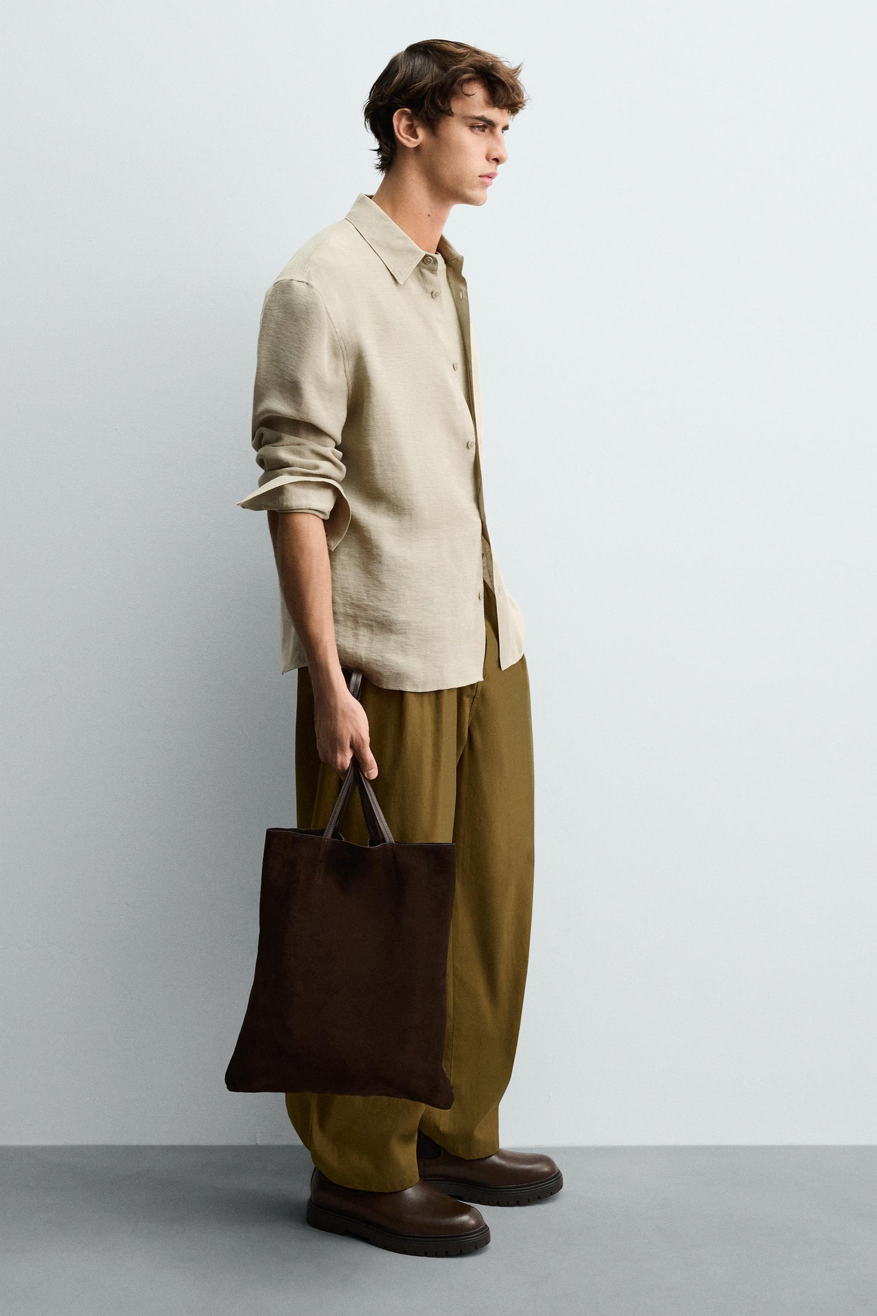 LEATHER TOTE BAG - Image 3