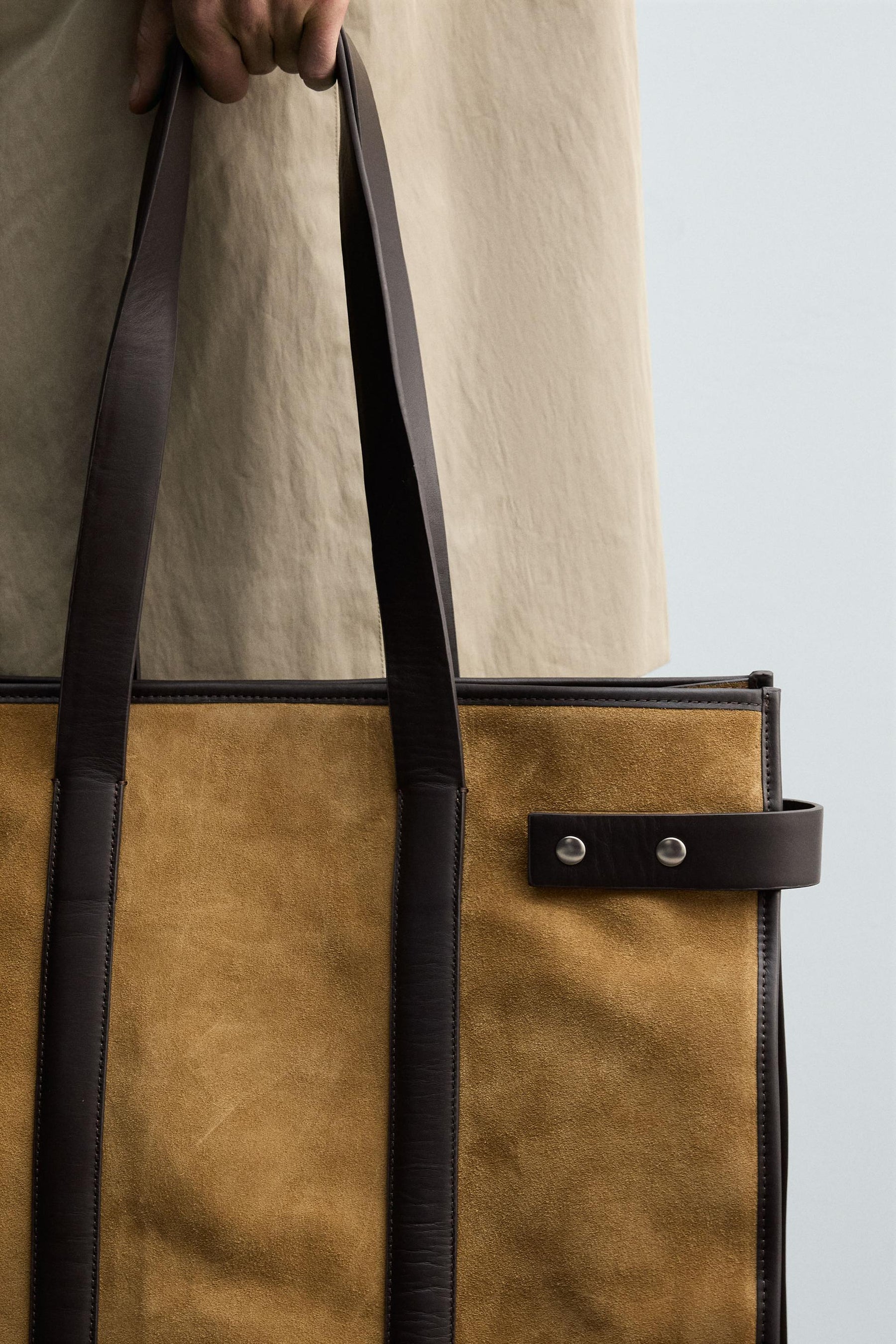 LEATHER TOTE BAG - Image 3