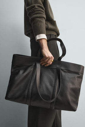 LIMITED EDITION LEATHER TOTE BAG - Image 2