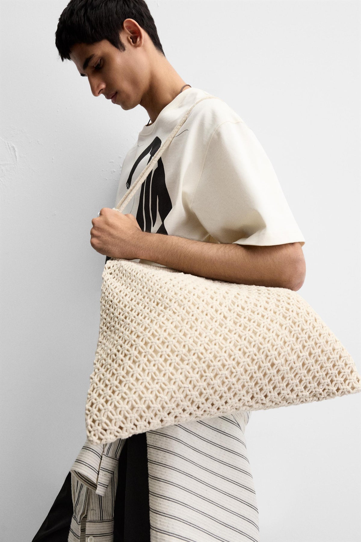 MACRAMÉ SHOPPER BAG