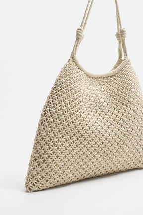 MACRAMÉ SHOPPER BAG - Image 5