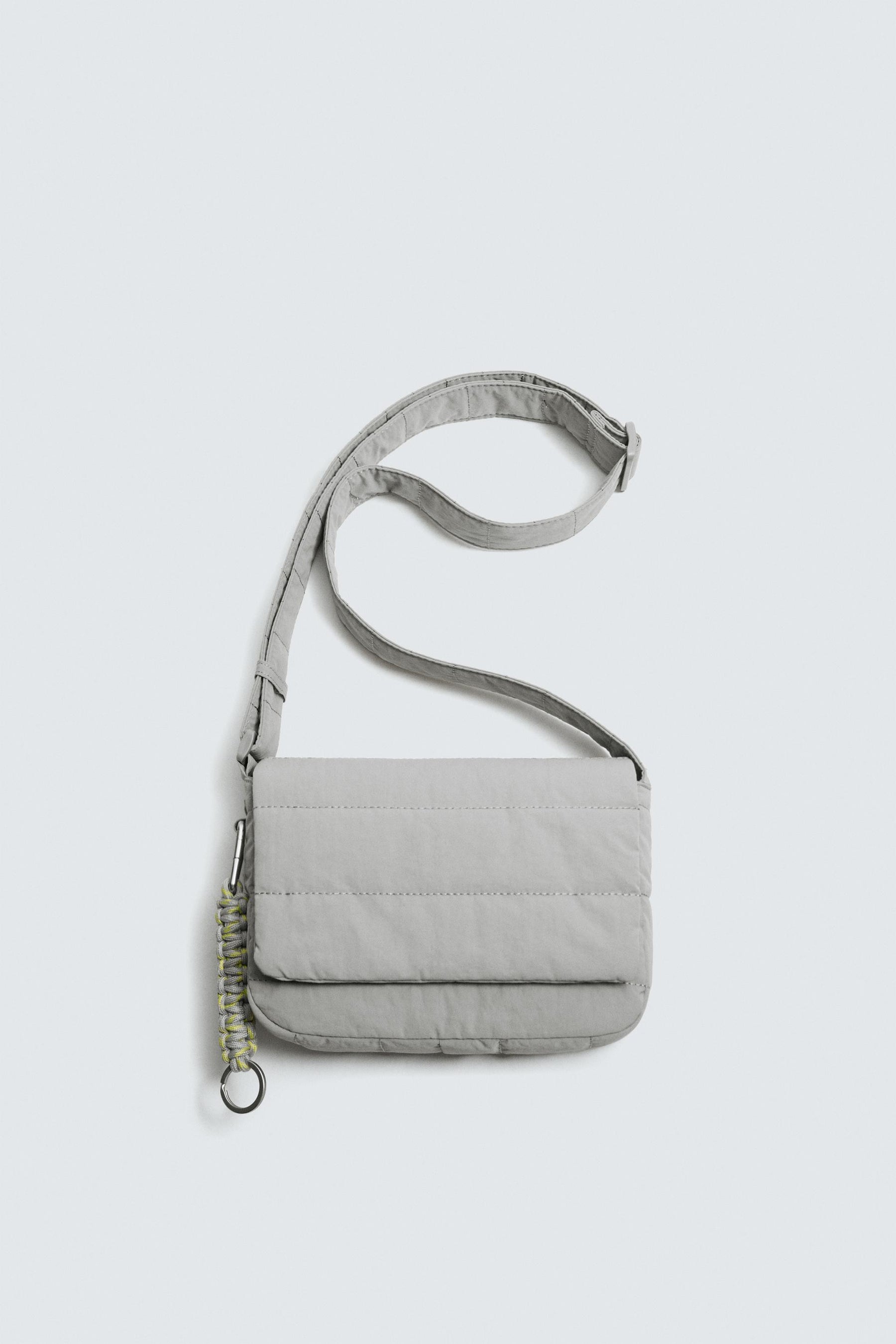 QUILTED NYLON CROSSBODY BAG - Image 4