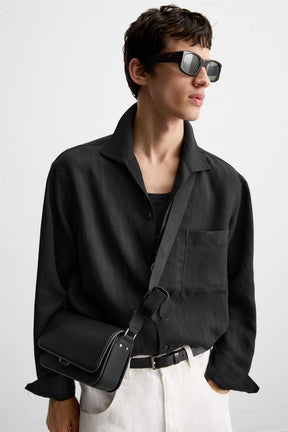 TEXTURED CROSSBODY BAG - Image 2