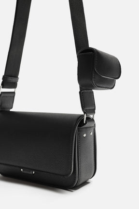 TEXTURED CROSSBODY BAG - Image 5