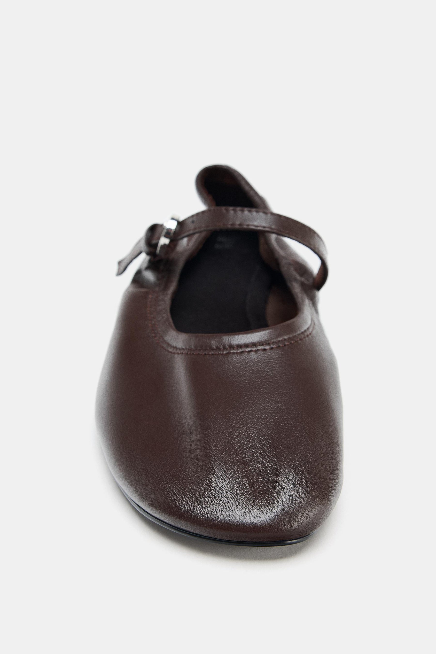 Leather Ballet Flats