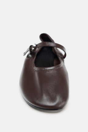 Leather Ballet Flats