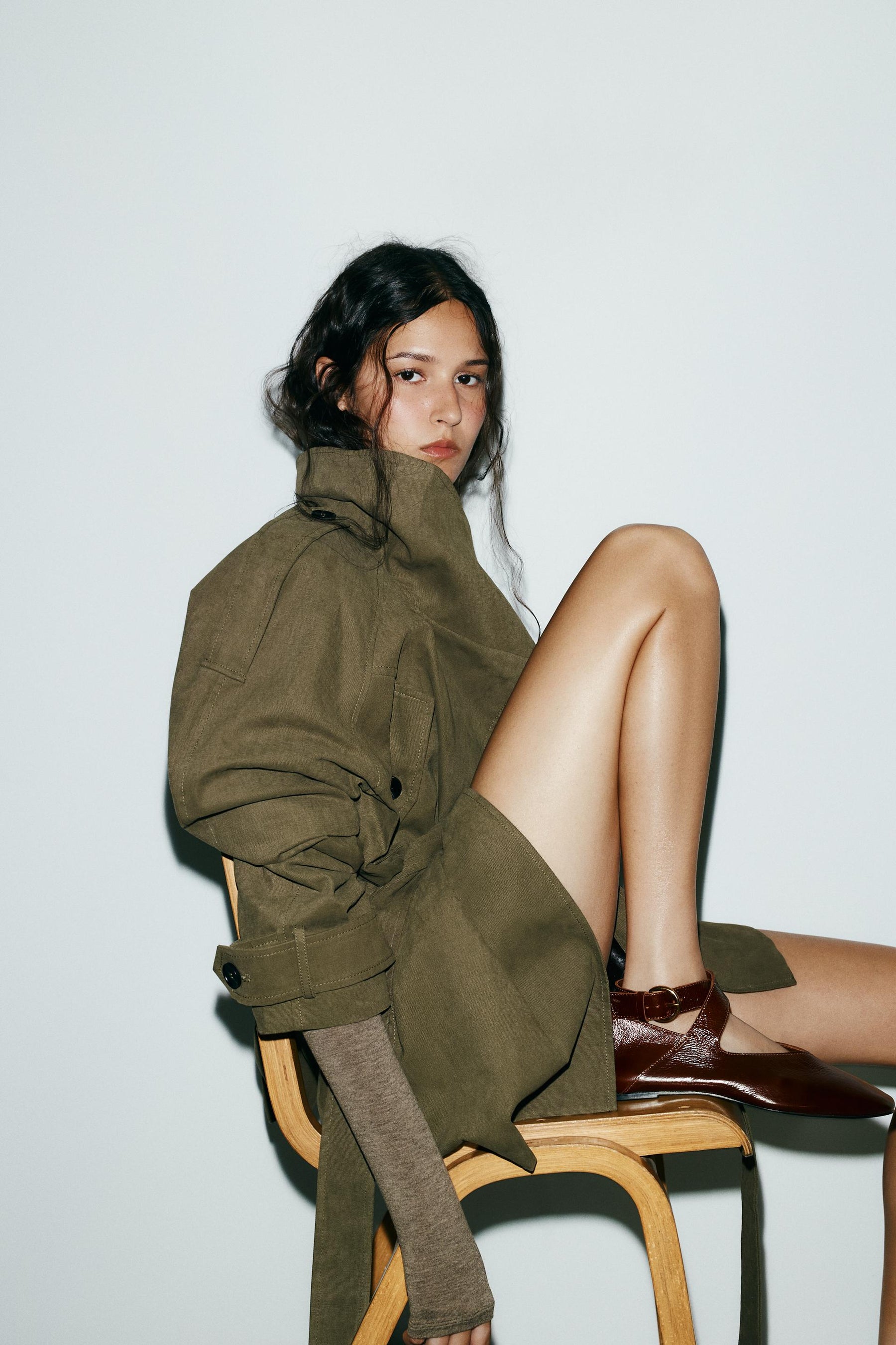 PATENT LEATHER BALLET FLATS