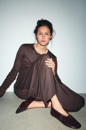 Leather Ballet Flats