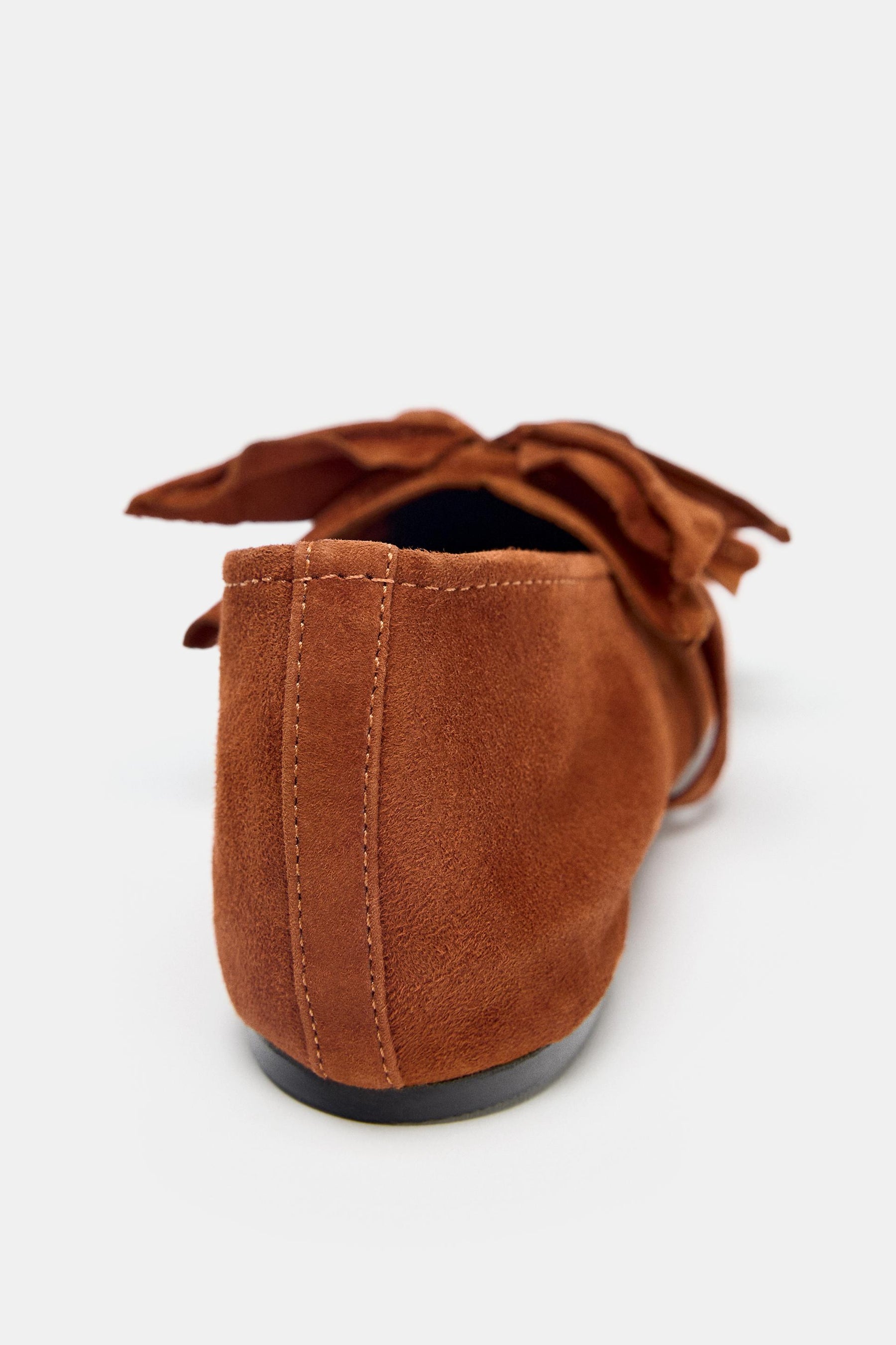 Leather Ballerina Flats