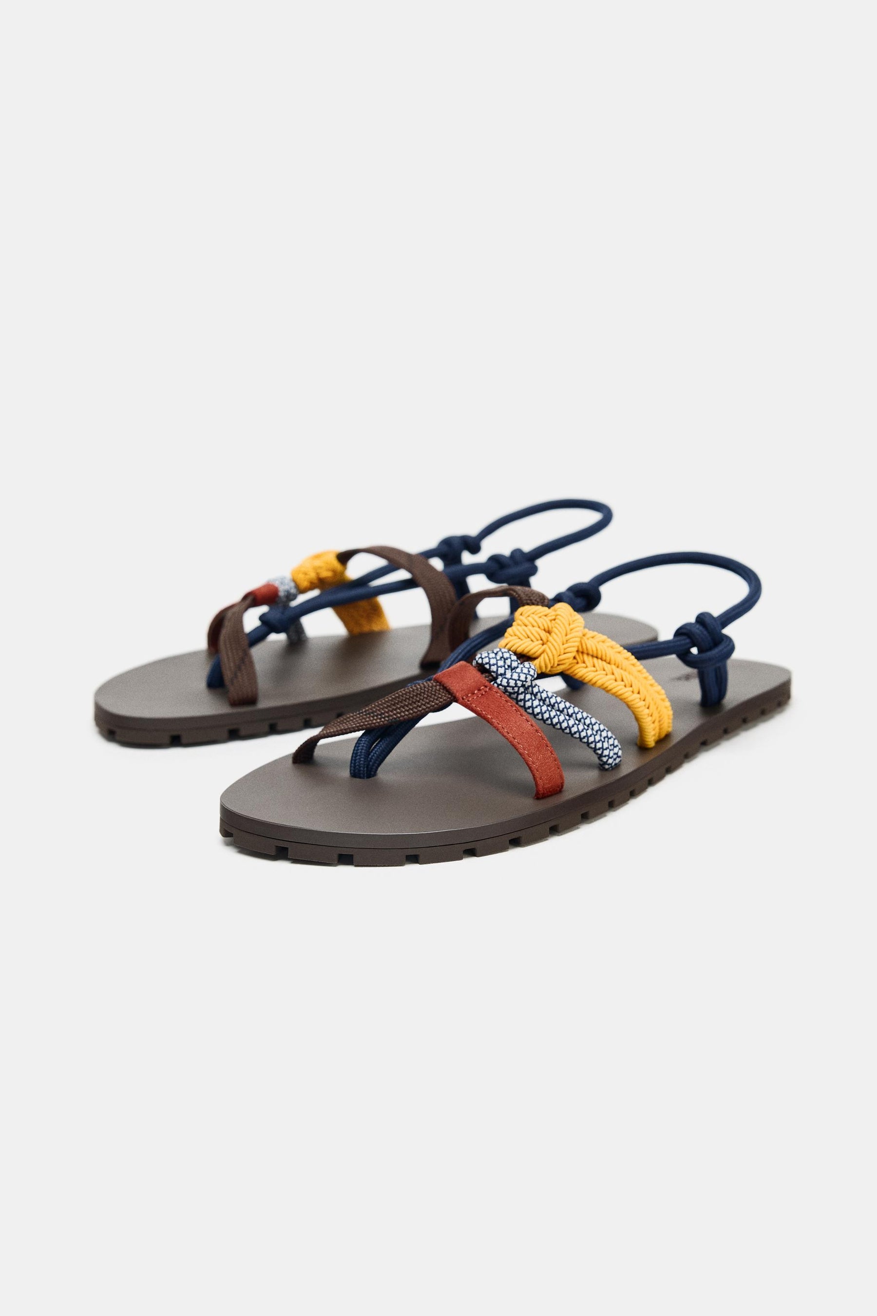 Strappy Coloured Sandals