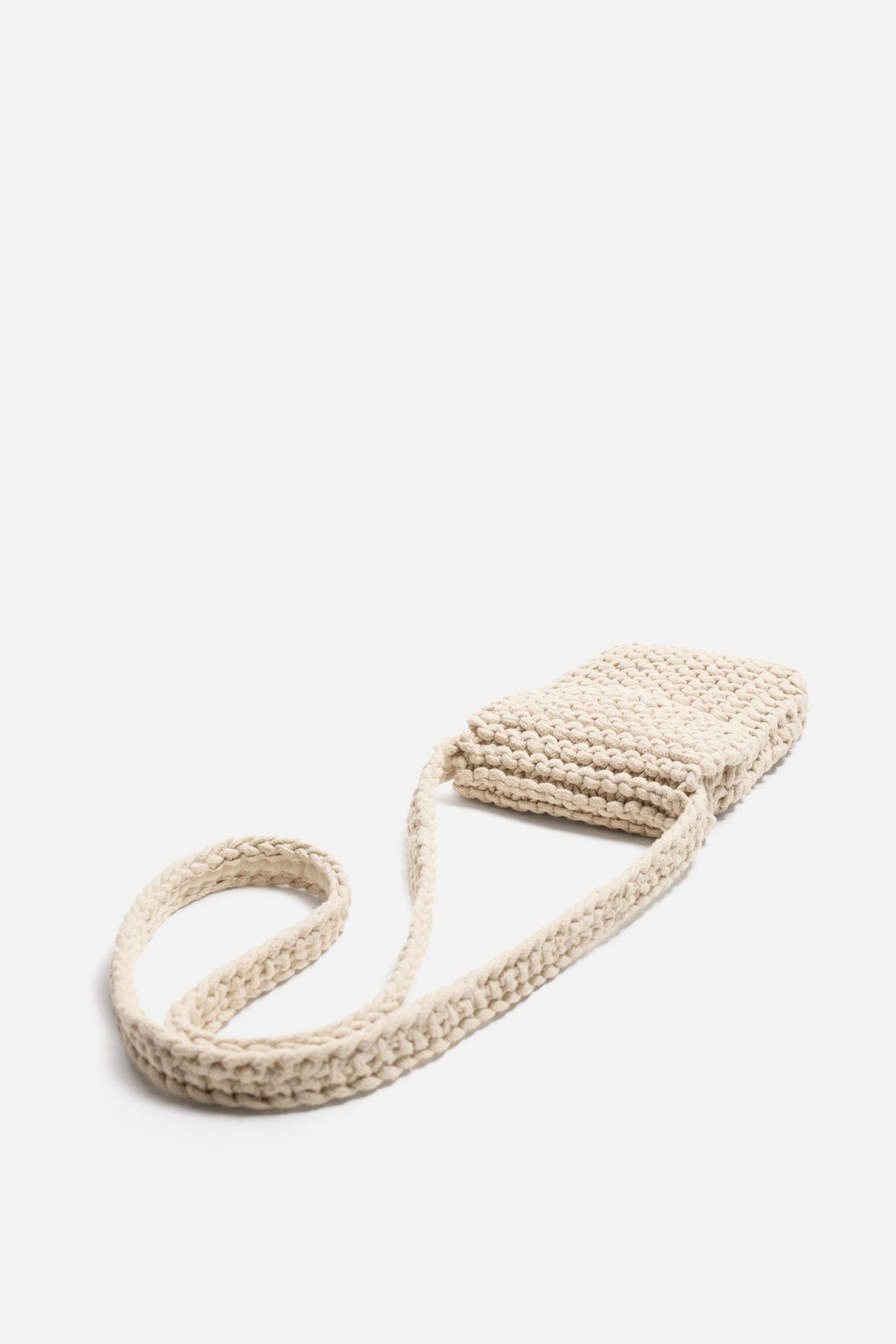 MACRAMÉ CROSSBODY BAG