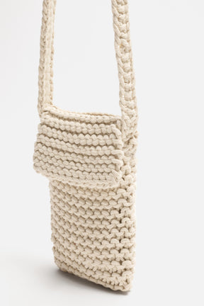 MACRAMÉ CROSSBODY BAG
