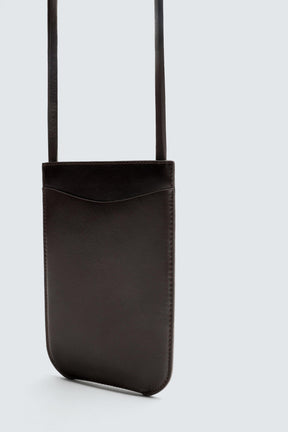 LEATHER CROSSBODY BAG - Image 3