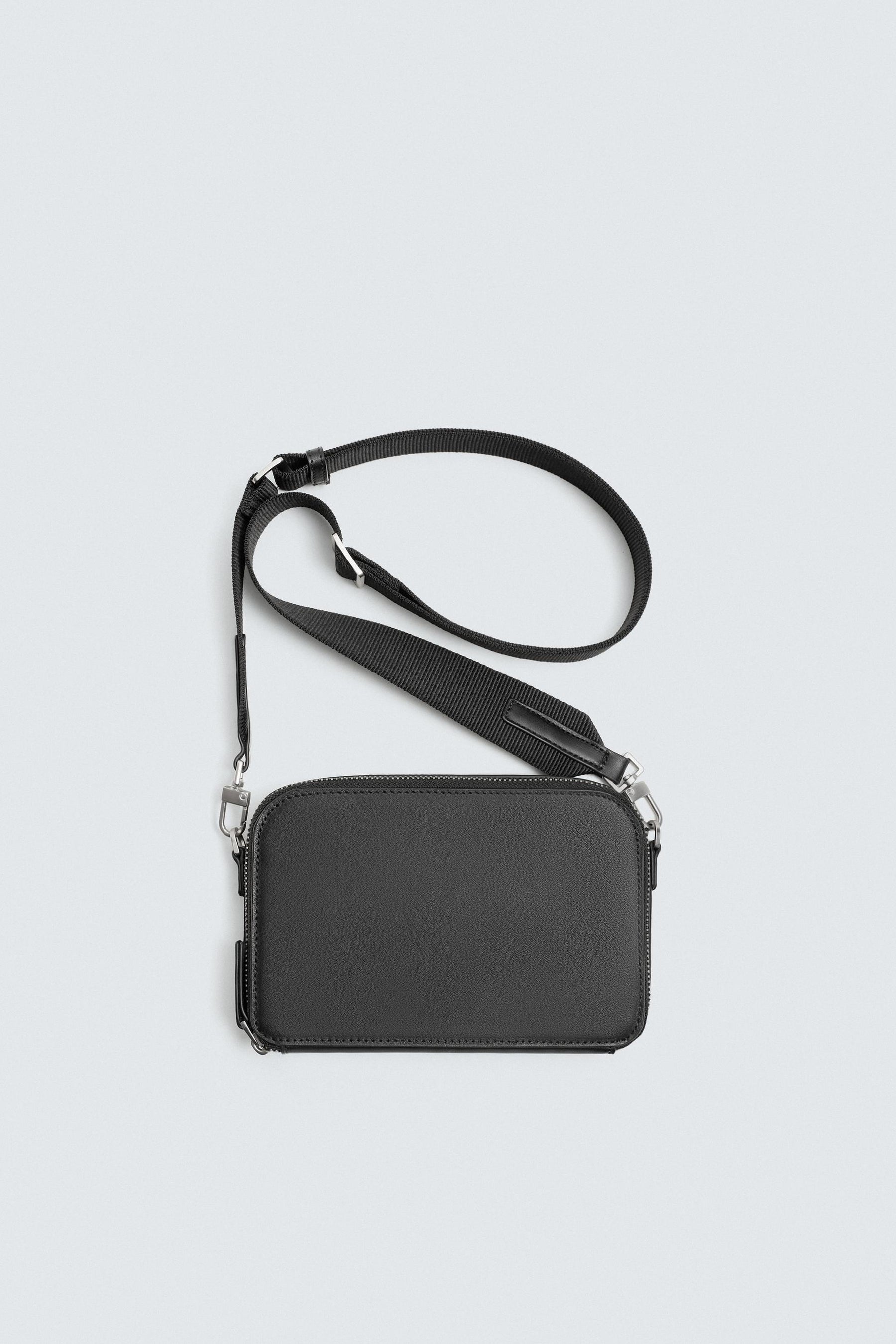 LEATHER CROSSBODY BAG - Image 3