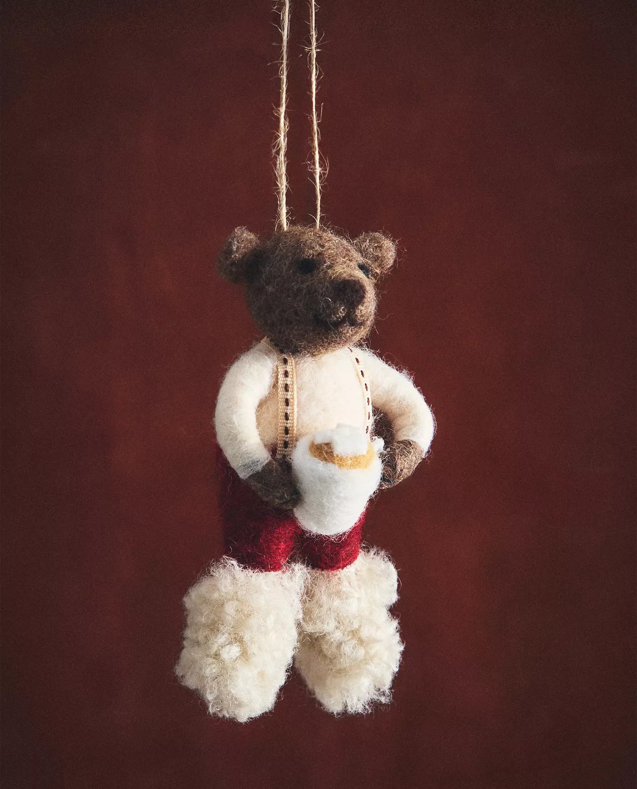 Wool Ski Bear