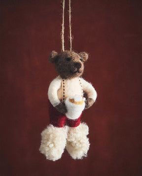 Wool Ski Bear