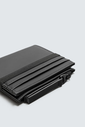 RUBBERISED WALLET WITH COIN PURSE