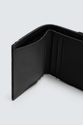 RUBBERISED WALLET WITH COIN PURSE