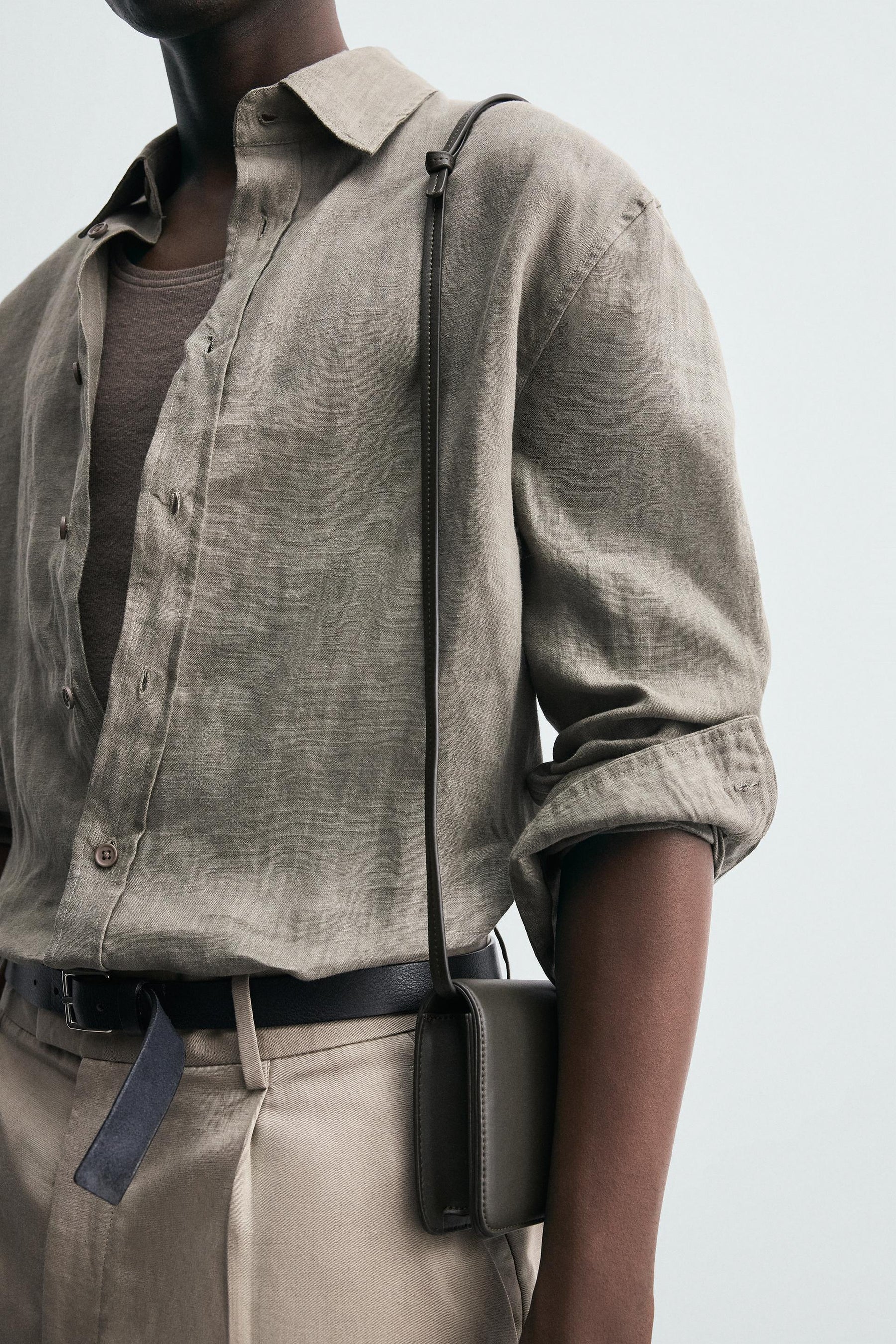 PLAIN CROSSBODY BAG - Image 3