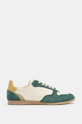 COLOUR BLOCK RUNNING TRAINERS