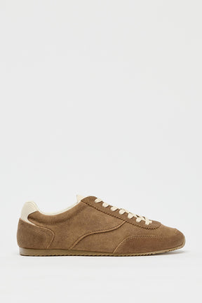 LEATHER TRAINERS
