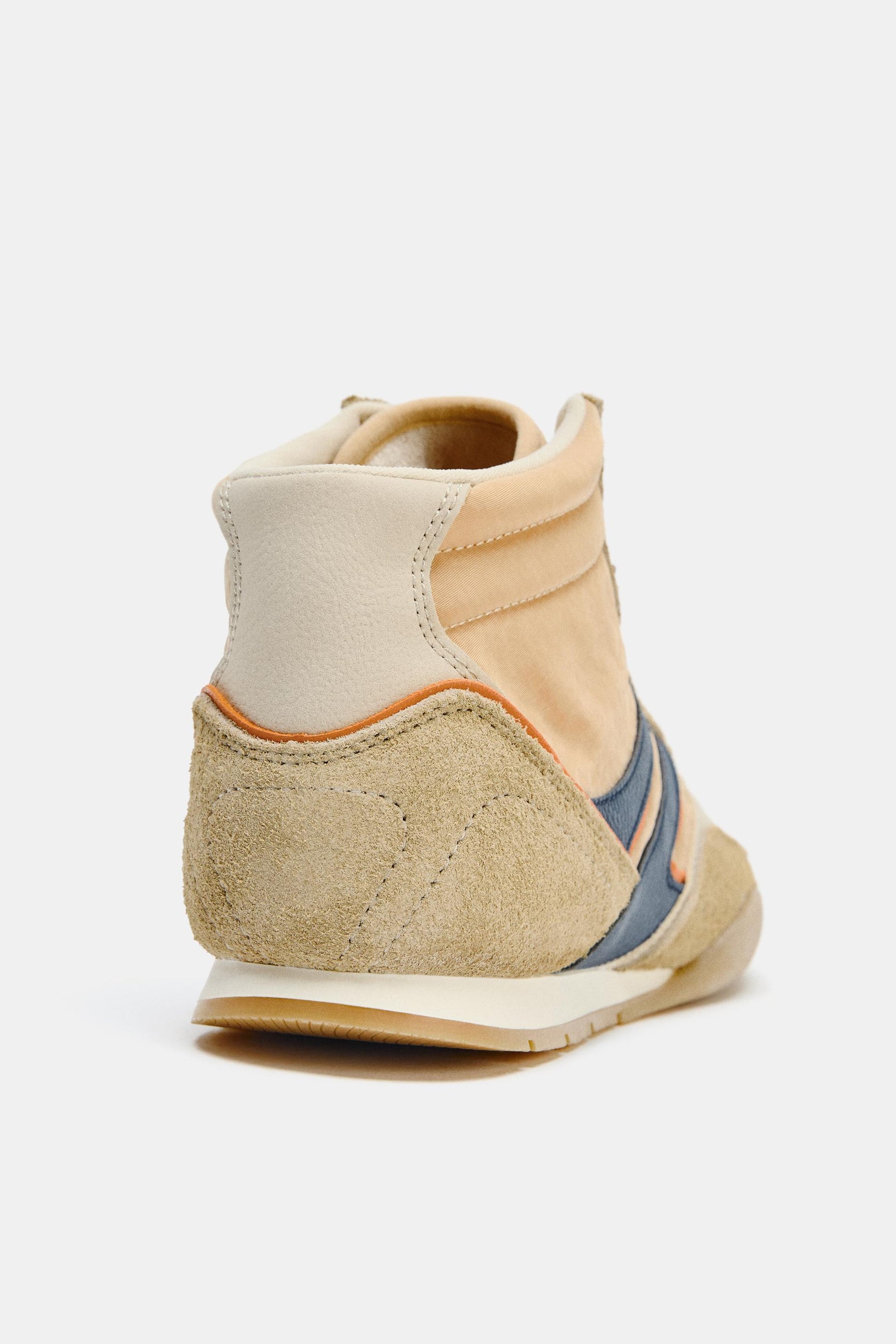 Colourful High-Top Trainers