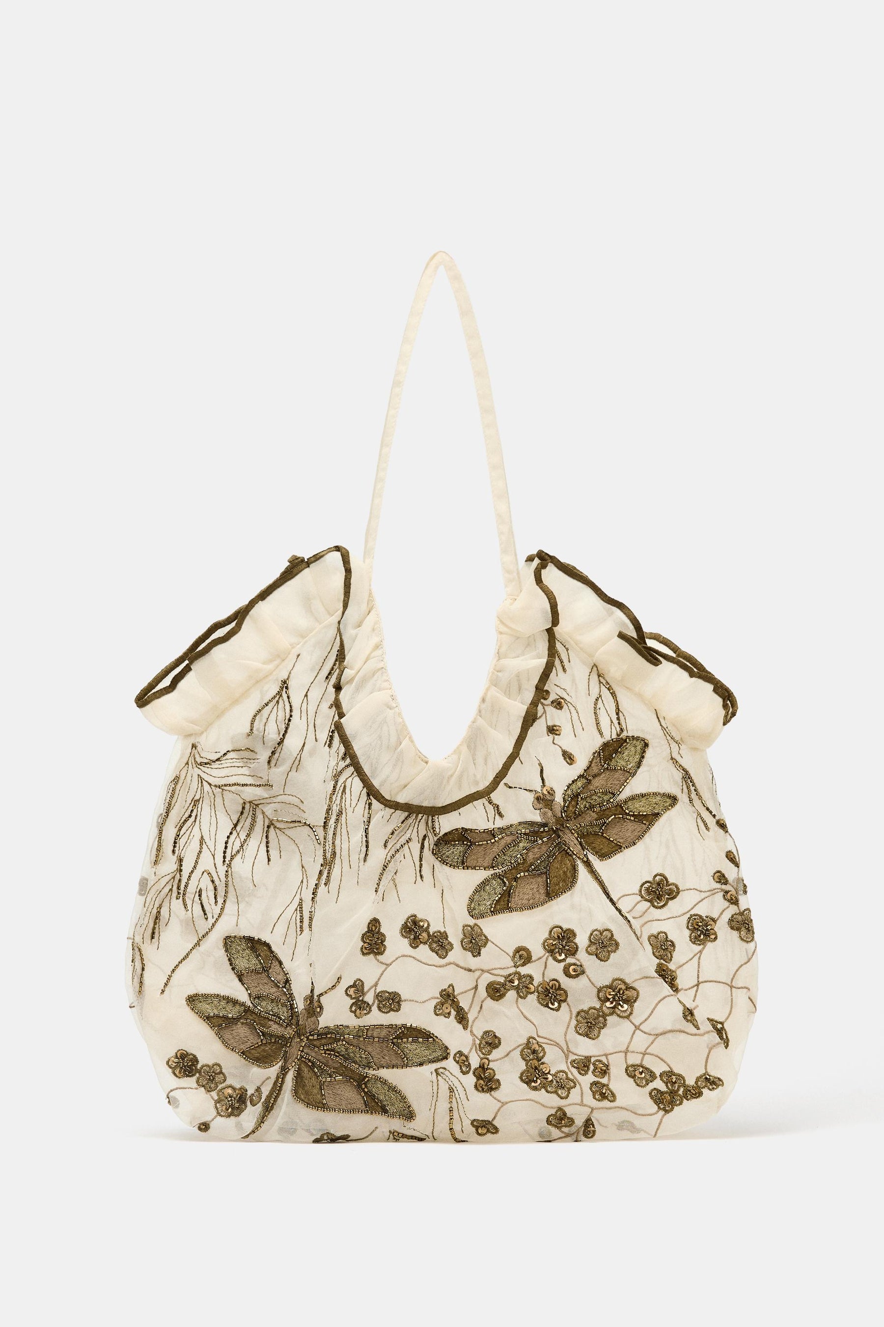 Embroidered Tote Bag