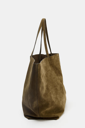 SUEDE MAXI TOTE BAG