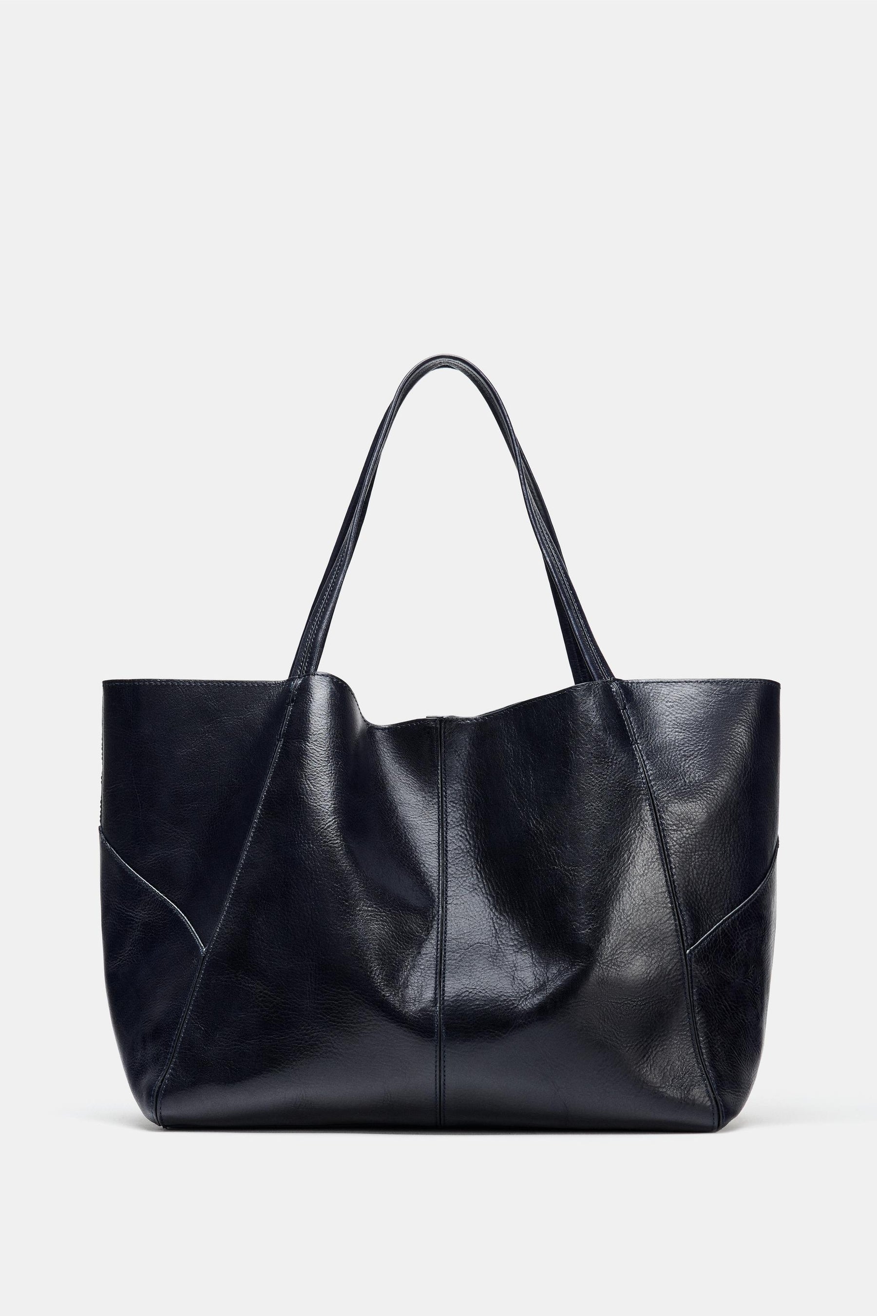 Leather Maxi Tote