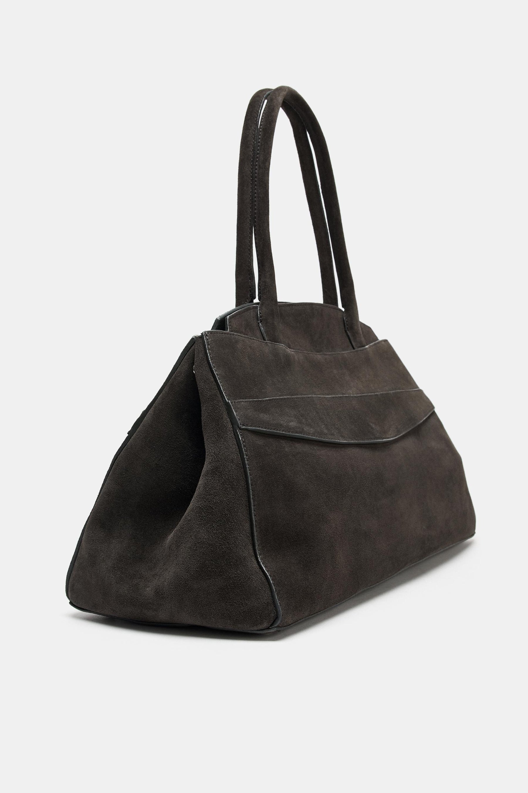 SUEDE SHOULDER BAG