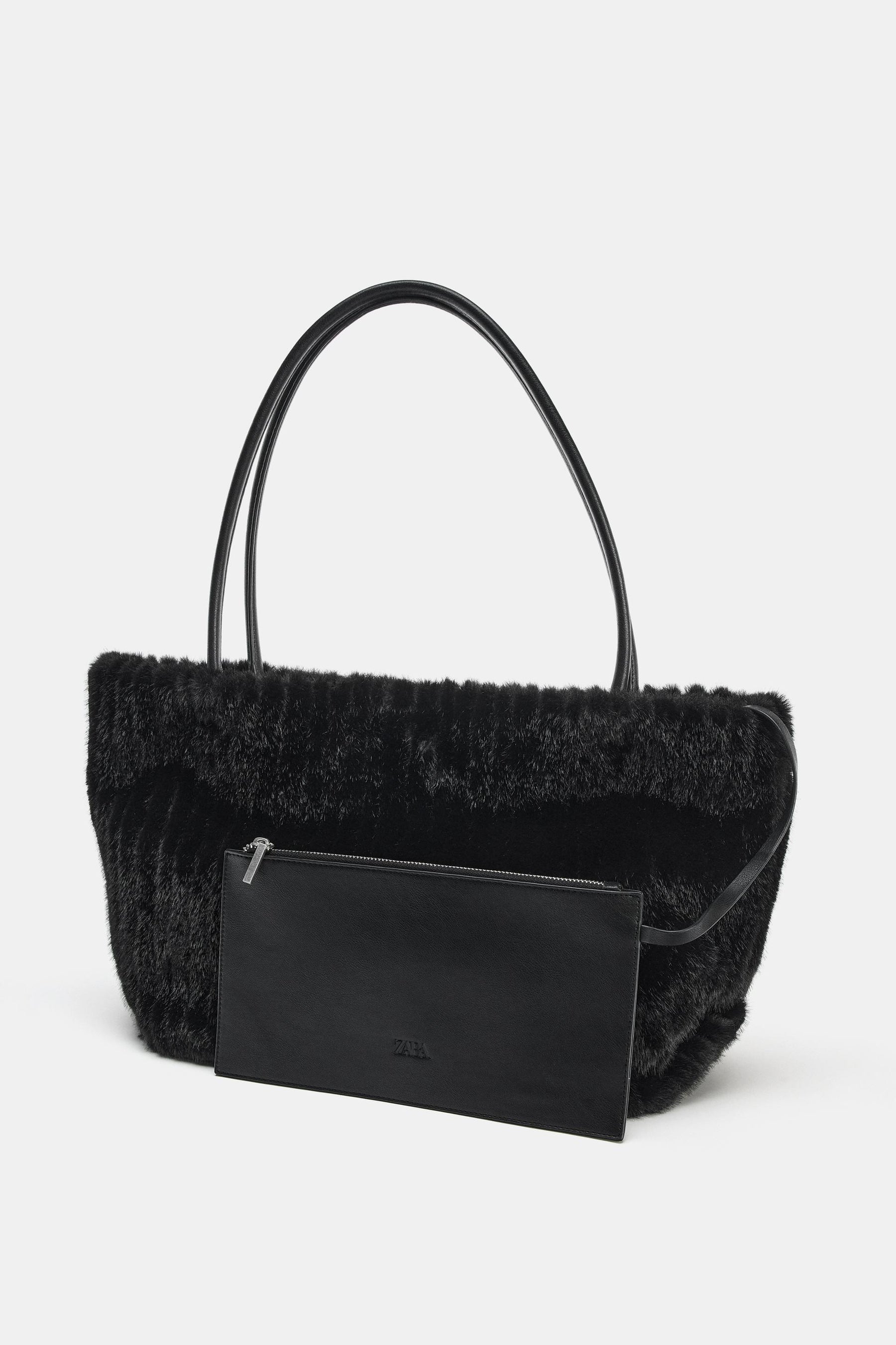 Faux Fur Tote