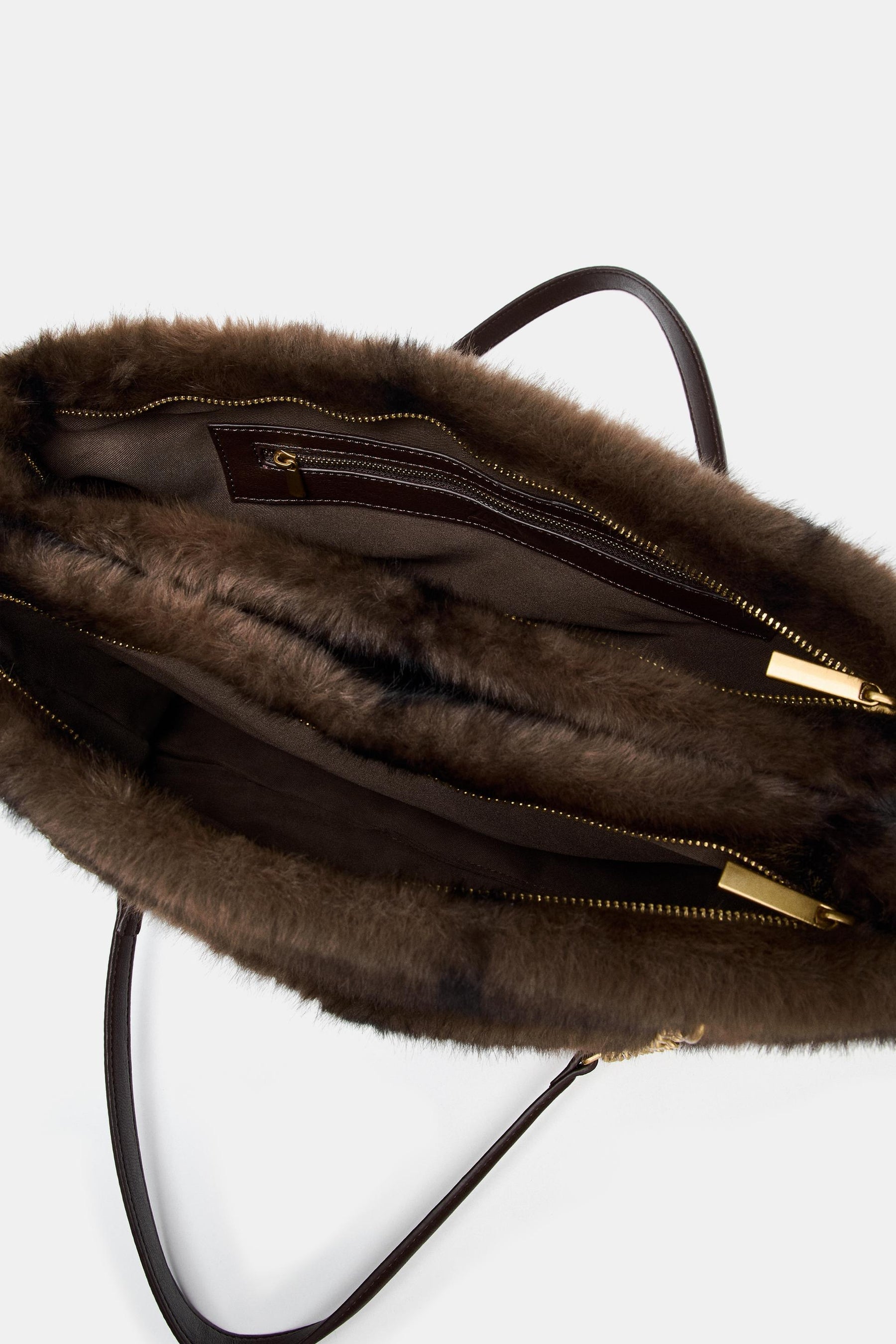 Faux Fur Shoulder Bag