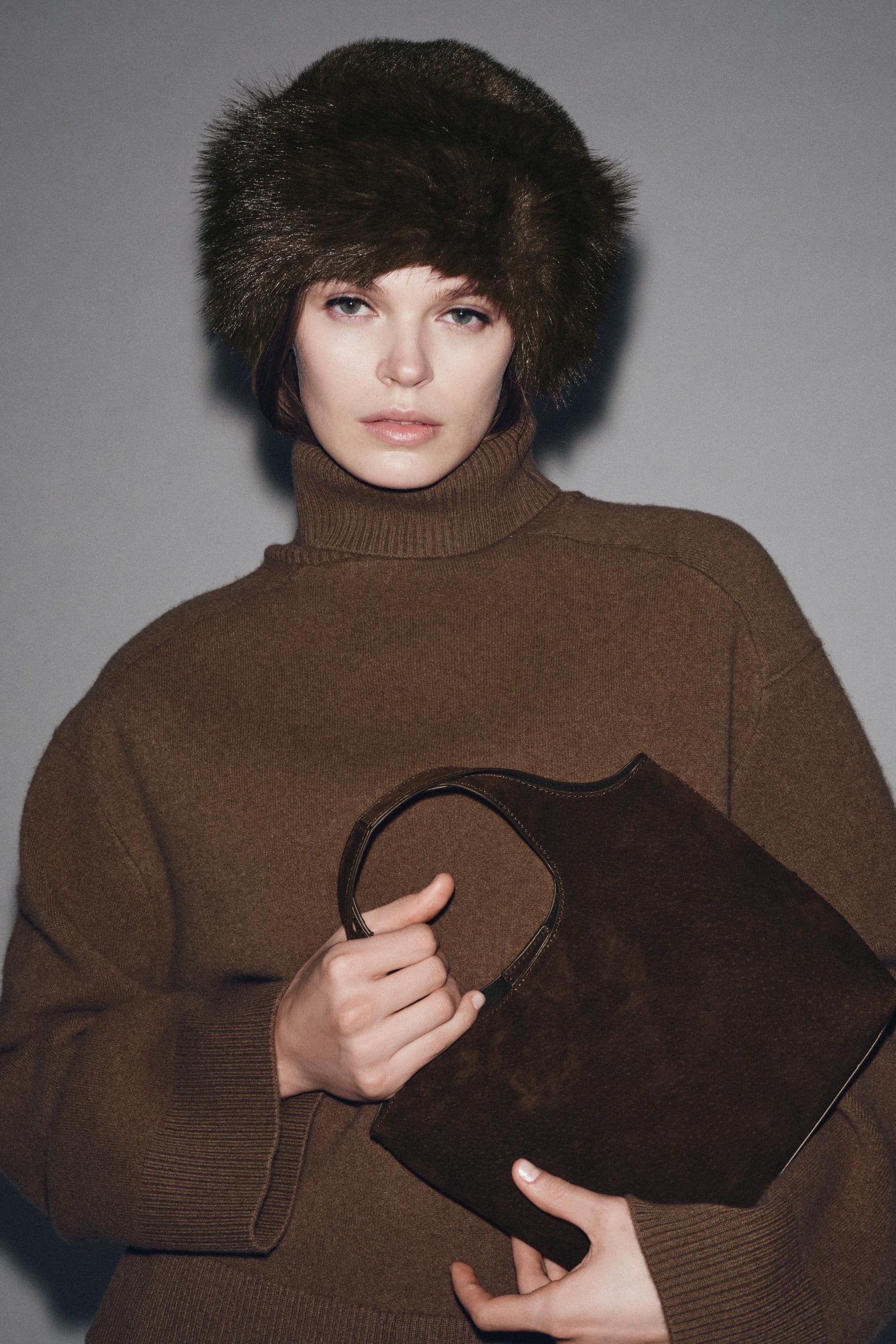 LEATHER MINI TOTE BAG