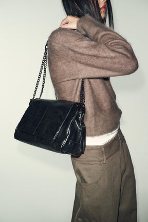 Shoulder Bag with Flap