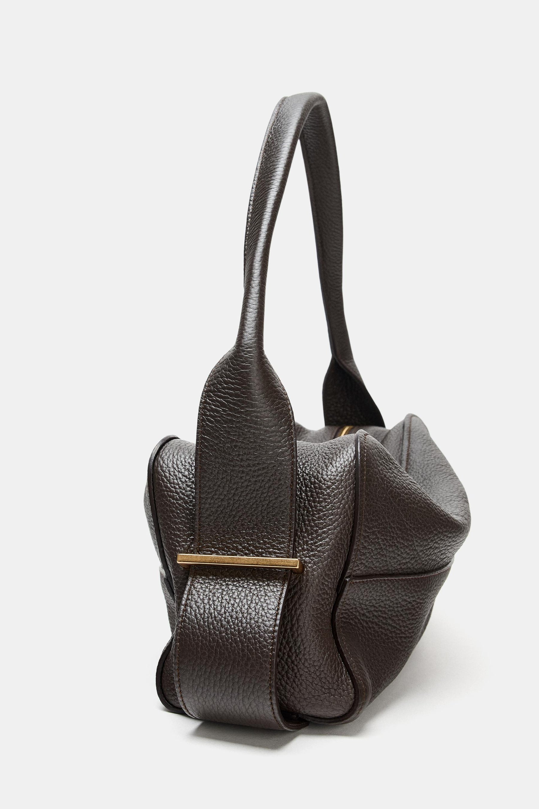 LEATHER SHOULDER BAG
