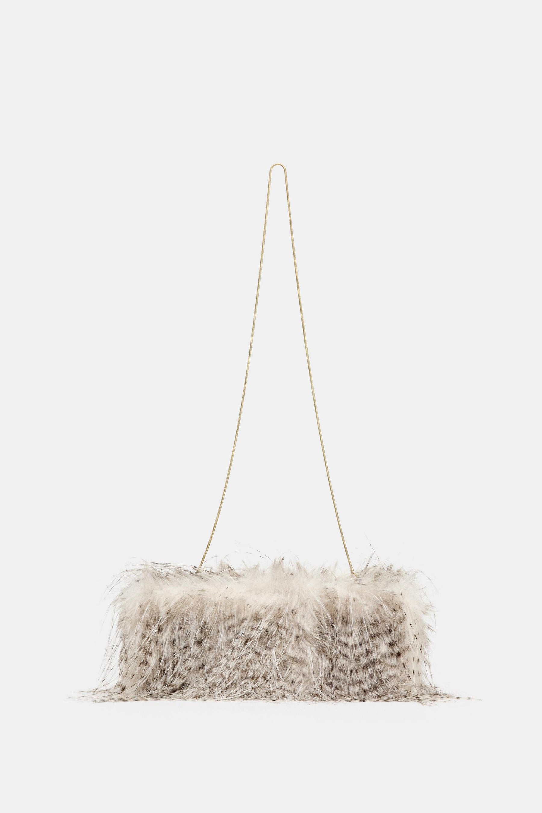 Faux Fur Clutch