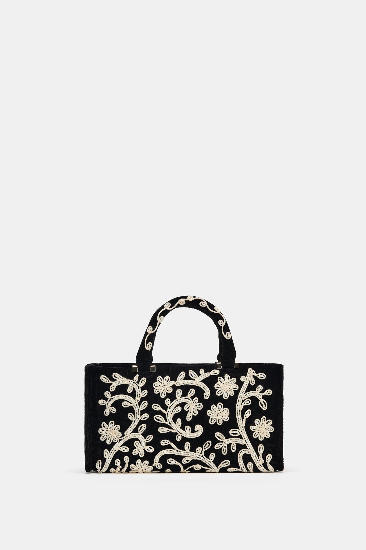 Embroidered City Bag