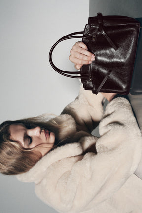 Leather Mini City Bag