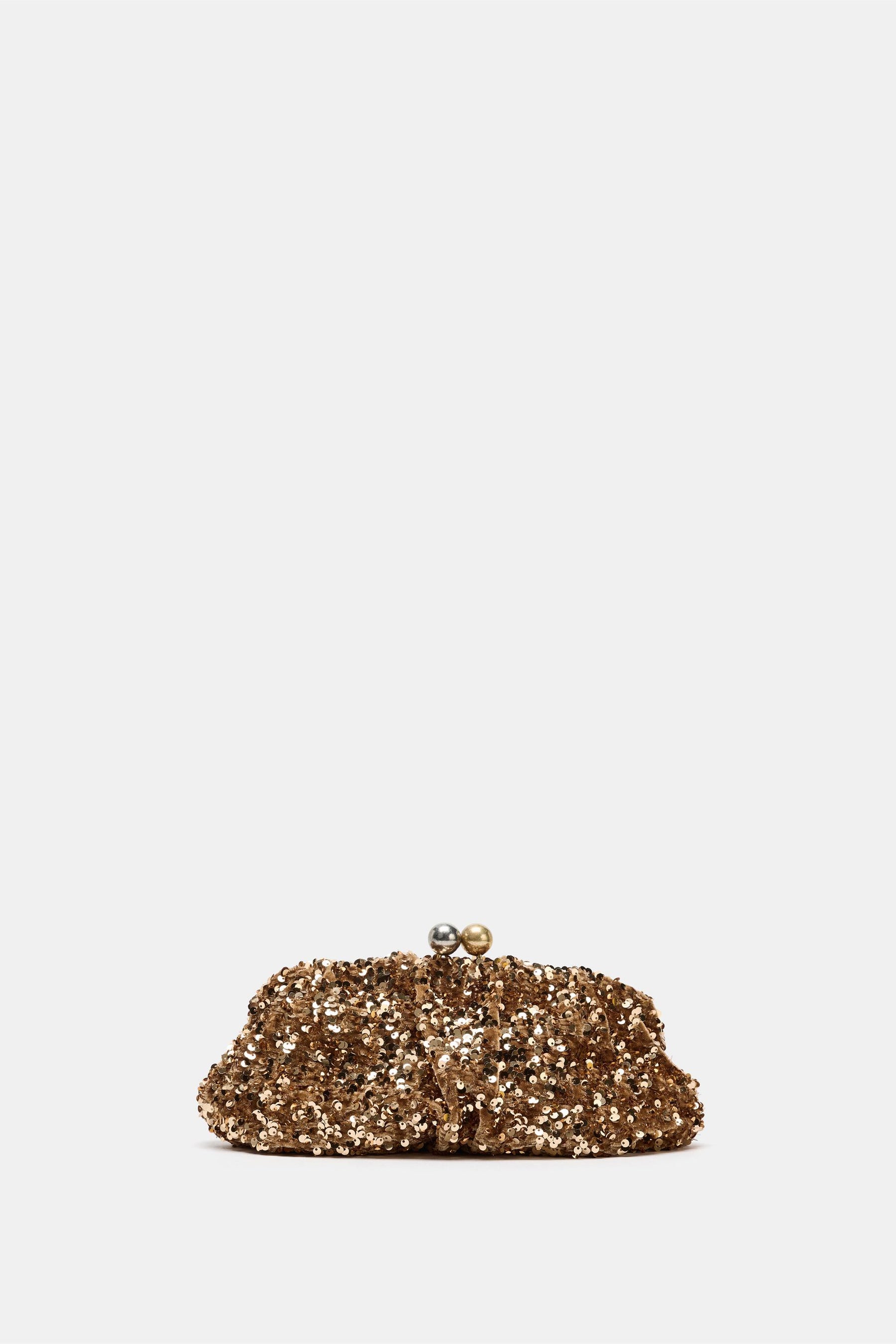 Sequin Clutch Bag