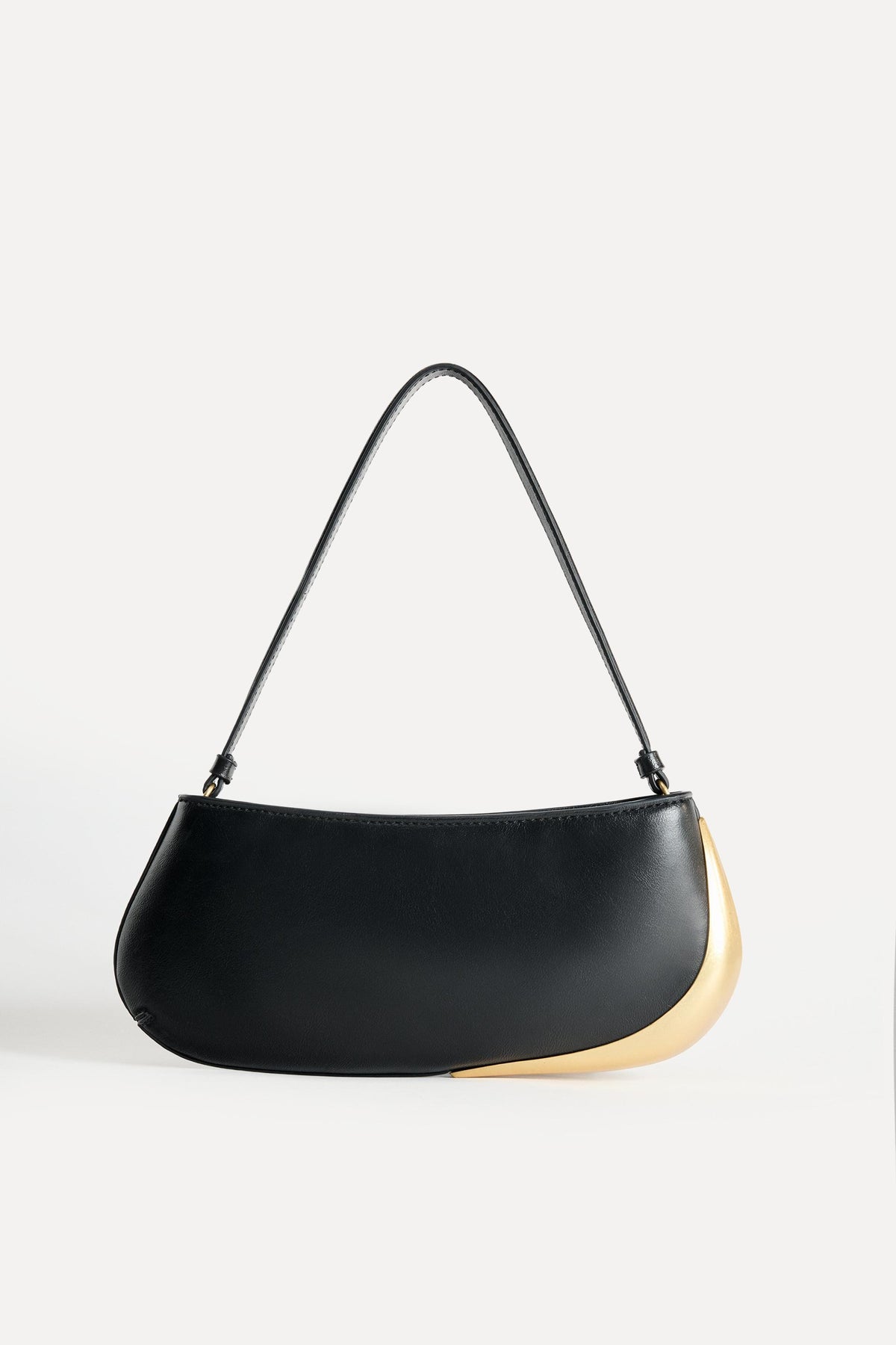Shoulder Bag with Metal
