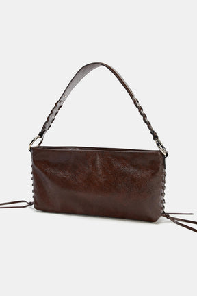 Zipped Shoulder Bag