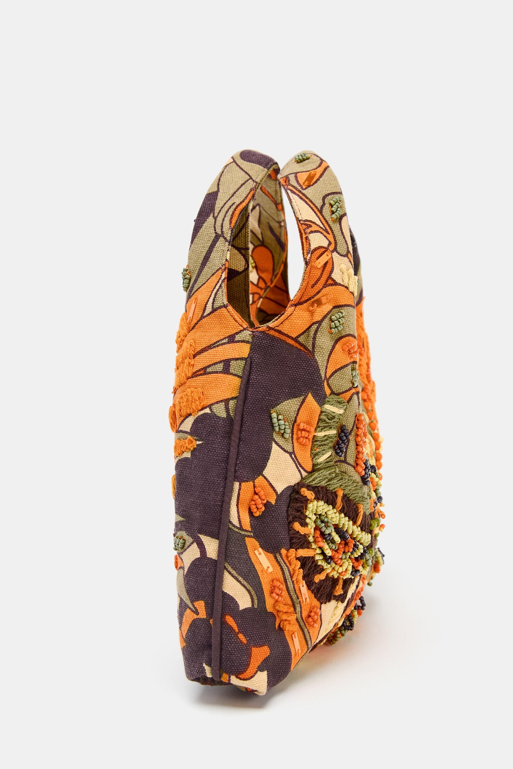 Multicoloured Beaded Fashion Bag