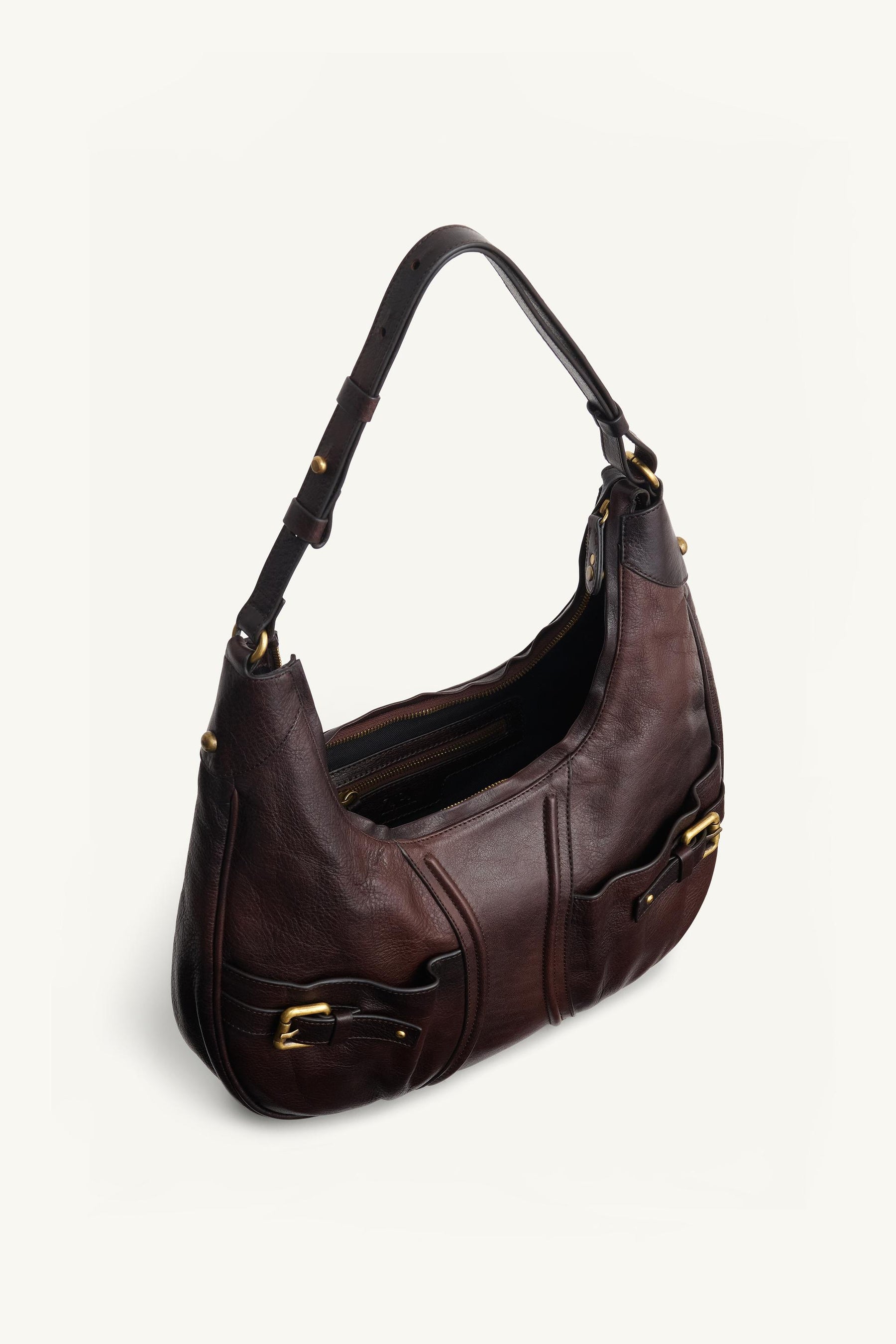 LEATHER SHOULDER BAG